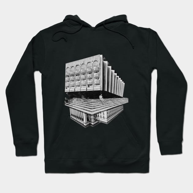 Abstract architecture #1 Hoodie by Khaletskaya 